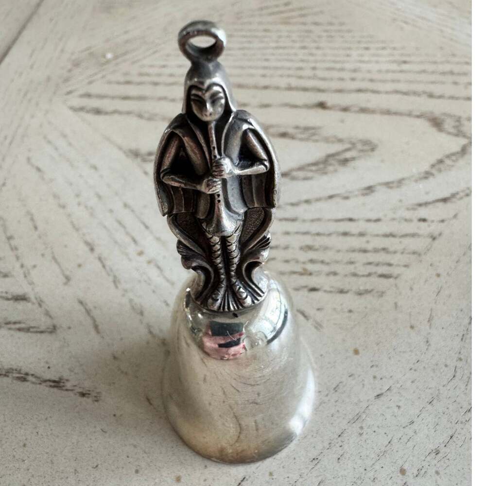 Reed & Barton "Twelve Days of Christmas" Silver-Plated Bell – 11 Pipers Piping